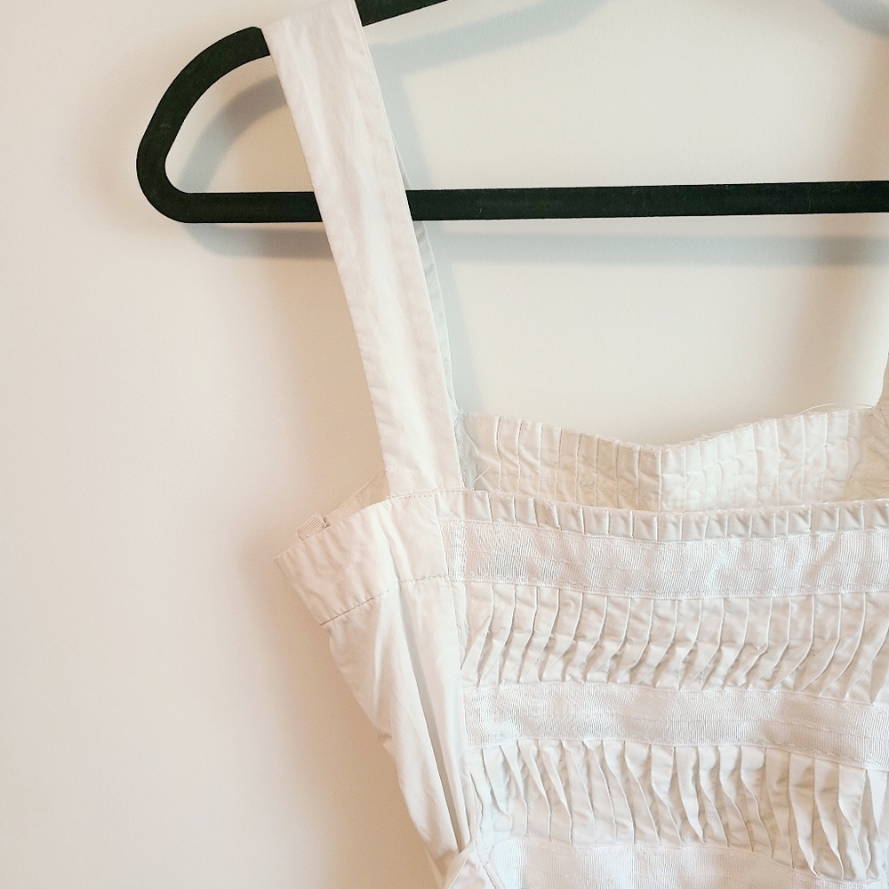 White A-Line Dress